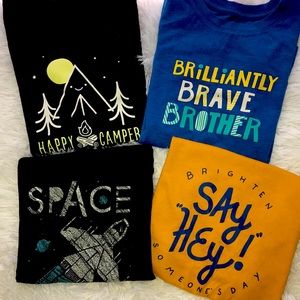 CAT & JACK BOYS T SHIRT LOT! 5T! LIKE NEW